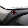 For Jaguar F-pace 2017-2024 Red Aluminum Alloy Dashboard L&R Speaker Sound Ring