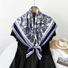 Scarf Vintage Floral Fashion Trend Design Summer Thin Scarf Light Soft Breathable Shawl