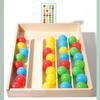 Color Sorting Toys Sensory Recognition Portable Educational Gift Fine Motor Skills Learning Toy