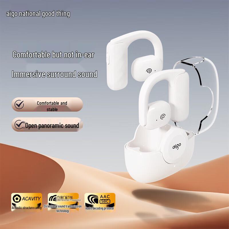 

aigo TJ230 Open-Ear Wireless Bluetooth Headset