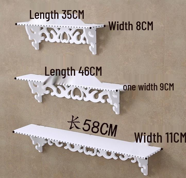 Creative Living Room Wall-Mounted Shelf - One-Word Partition Decoration
