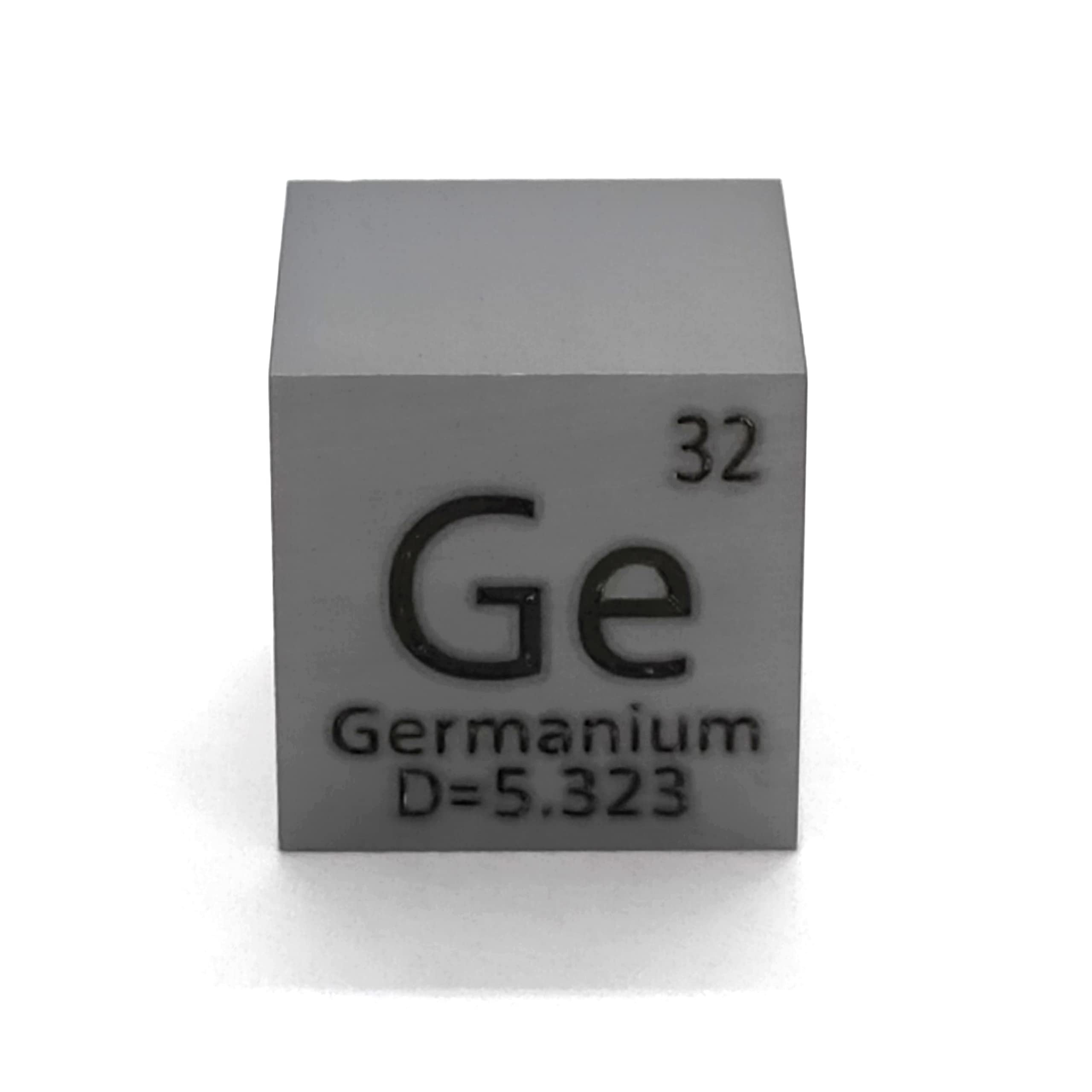 Elemental Germanium marking normal specimen (Ge) (10mm cube, A, face)