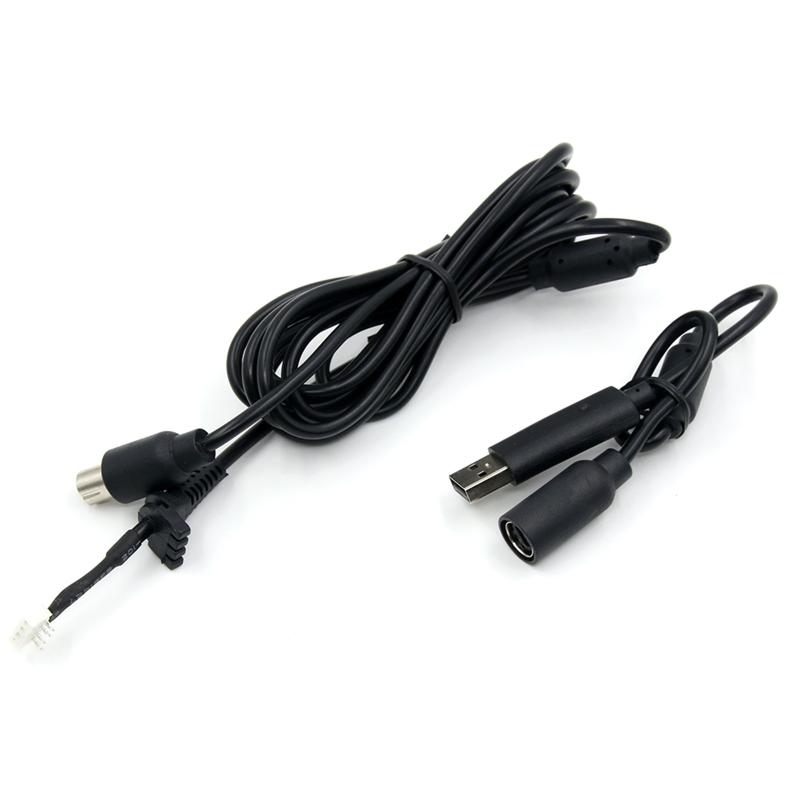 for Grey Black 4 Pin Wired Controller Interface Cable USB Breakaway Cable For 360 Wired Controller Accessories