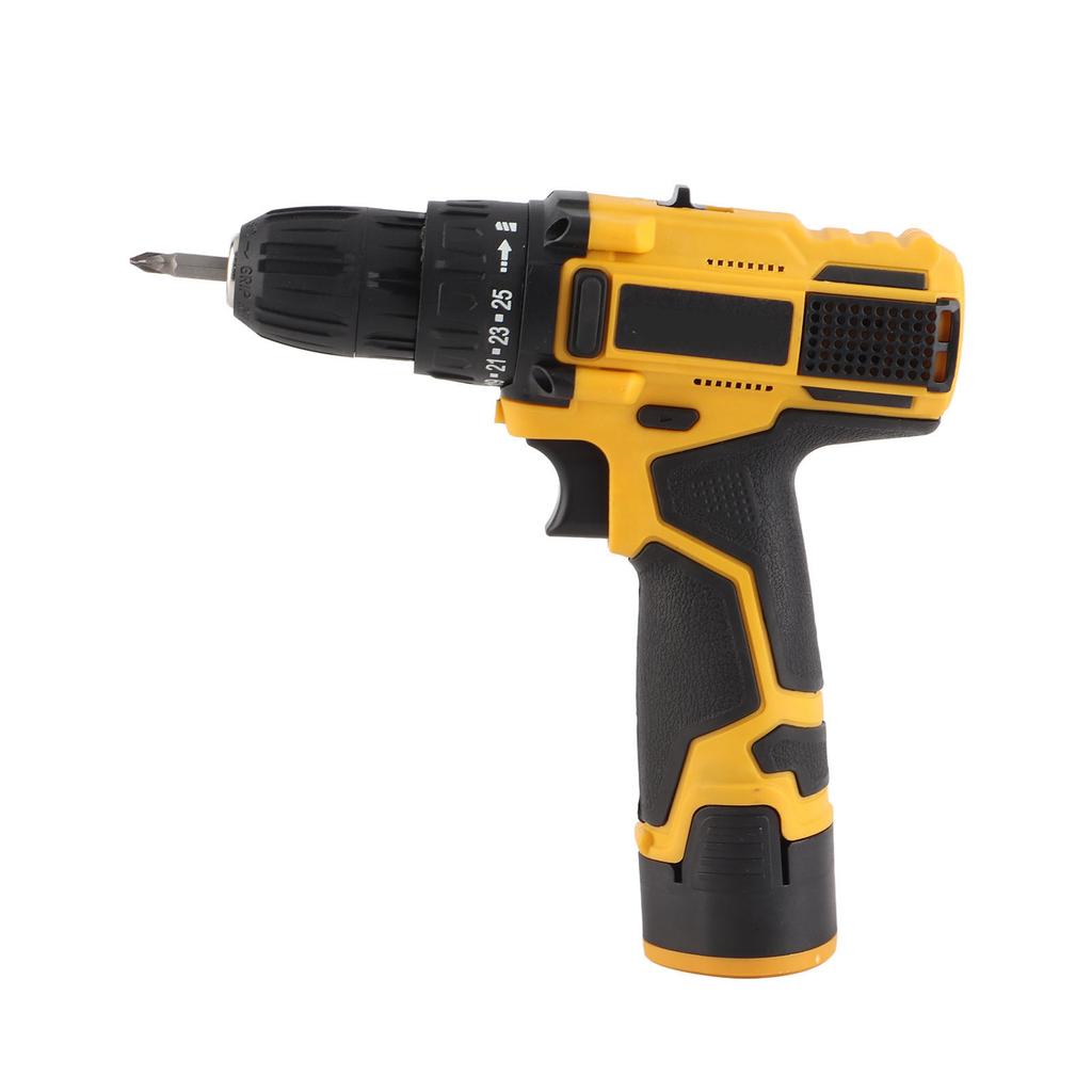 Bohrmaschinen-Set, 12 V, Lithium-Ionen-betrieben, 1400 U/min, multifunktionales Bohrmaschinen-Werkzeugset