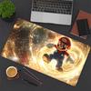 1Pc Mario Space Gaming Mouse Pad Keyboard Desk Mat Non-slip Rubber Lock Edge Waterproof Computer Mousepad for Office Home Decor Y184