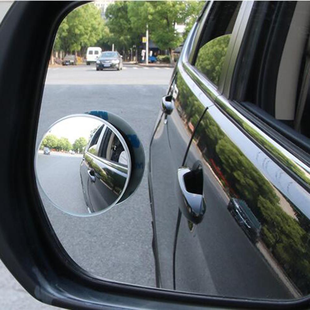 HD 360 Degree Wide Angle Adjustable Car Rear View Convex Mirror Auto Rearview Mirror Vehicle Blind Spot Rimless Mirrors;
