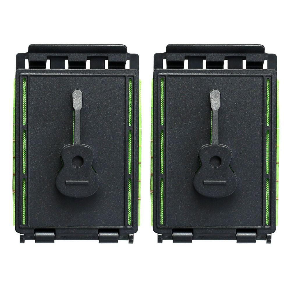 2Pcs Efficient Guitar String Cleaner Brush Ergonomic Guitar Fretboard Rub  Violin