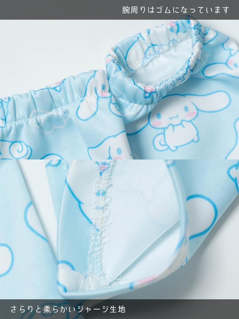 Cinnamon Arm Cover ACDC RAG Harajuku Style Sanrio Collaboration Cinnamoroll Unisex [ACDC Rag] (Blue)