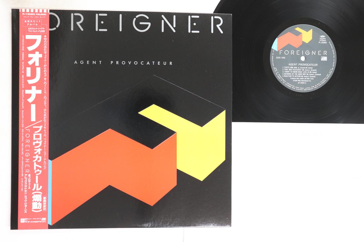

Виниловая пластинка FOREIGNER - Agent Provocateur P13060 WARNER PIONEER 1985 Япония Оби Рок Б/У
