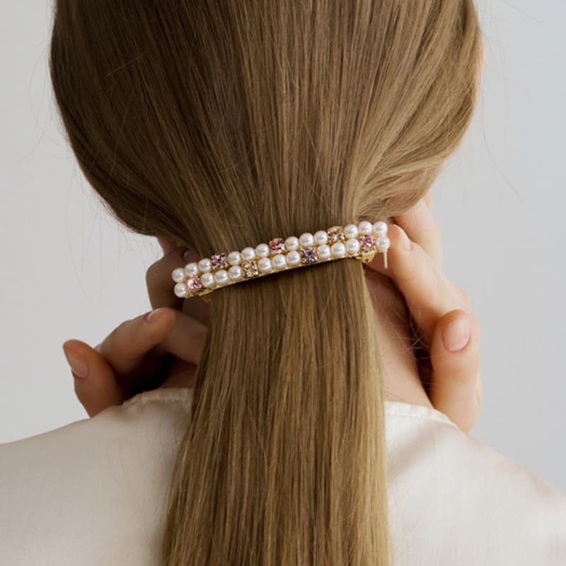 

Jean Paul Clarisse Candy Color Pearl Automatic Pin-L LFAC0409 pink