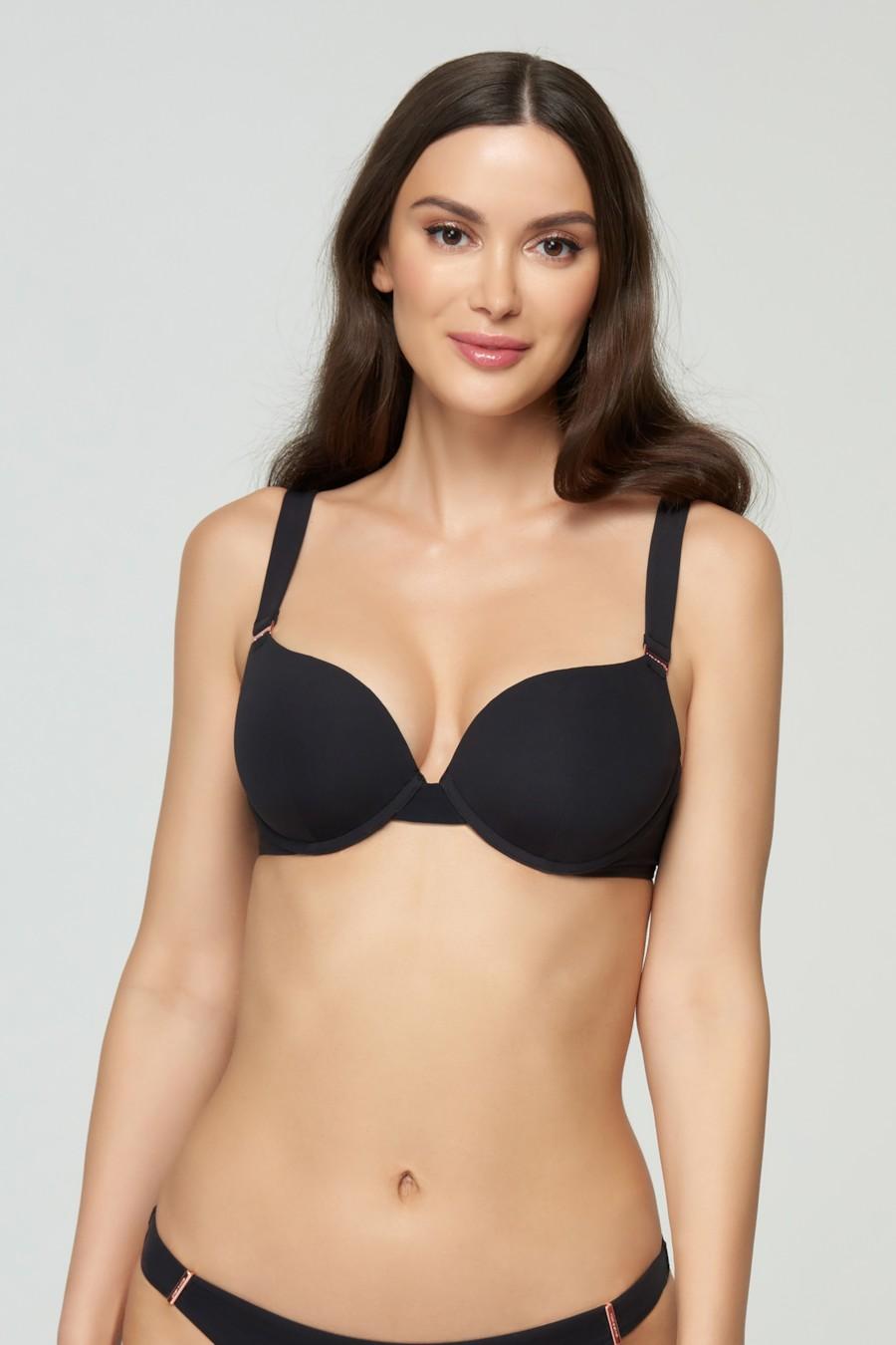 

Marc & Andre Push-Up Swimsuit (102669) 50B прозорий колір чорний