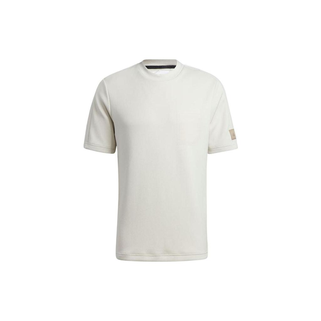 Adidas Round Neck Pocket Short Sleeve T-Shirt Men Tops White GR4299