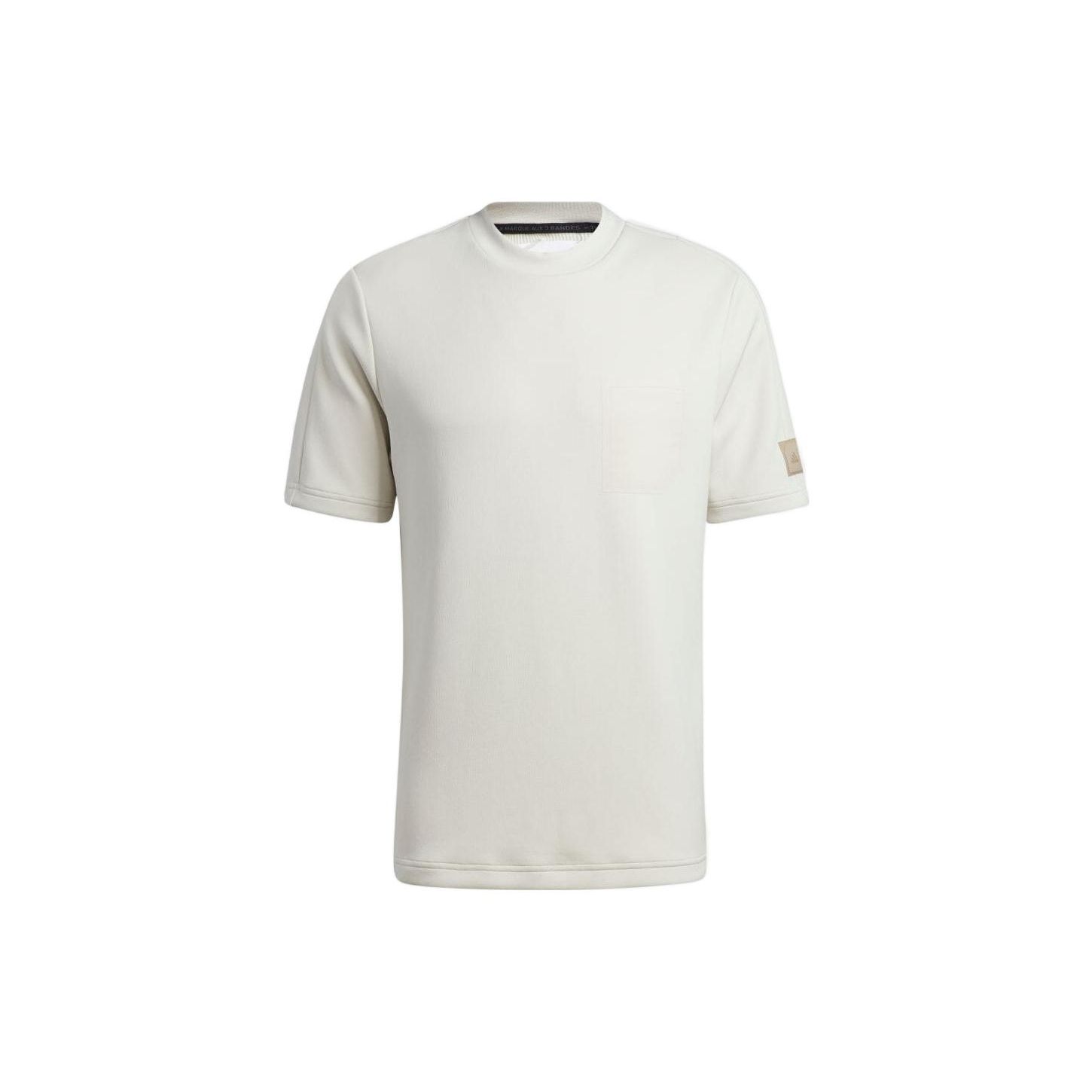 

Adidas Round Neck Pocket Short Sleeve T-Shirt Men Tops White GR4299 L
