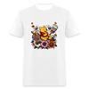 White Short Sleeves T-Shirt For Women Men Disney Mickey Minnie Cotton New In Tops & Tee Fashion Clothing Daily Casual Streetwear