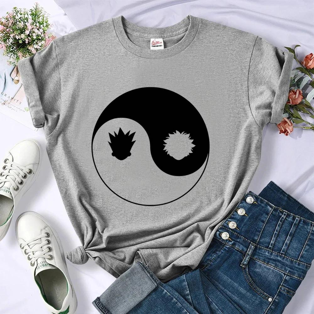 Hunter X Hunter Tshirt Wounisex Streetwear Meme Gothic T Shirt Funny Unisexga Y2k Retro Streetwear