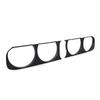 Matte Black Headlight Headlamp Bezel Frame Trim For Dodge Challenger 2008-2014