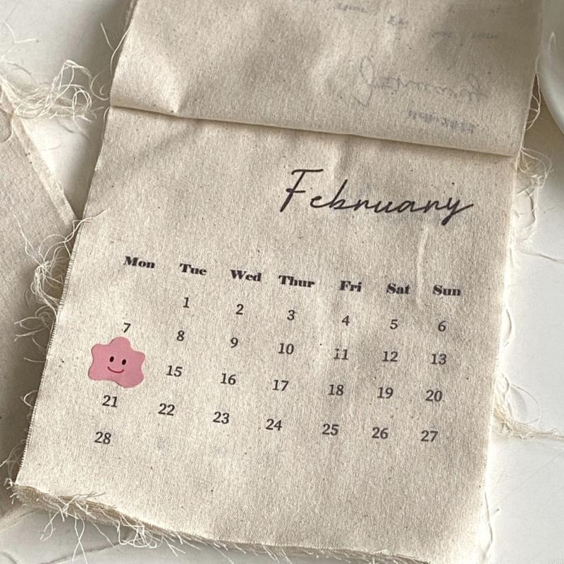 

2026 Efficient Fabric Wall Planner Durable Materials Organizational Tapestry Calendar Perfect For Students Professionals S