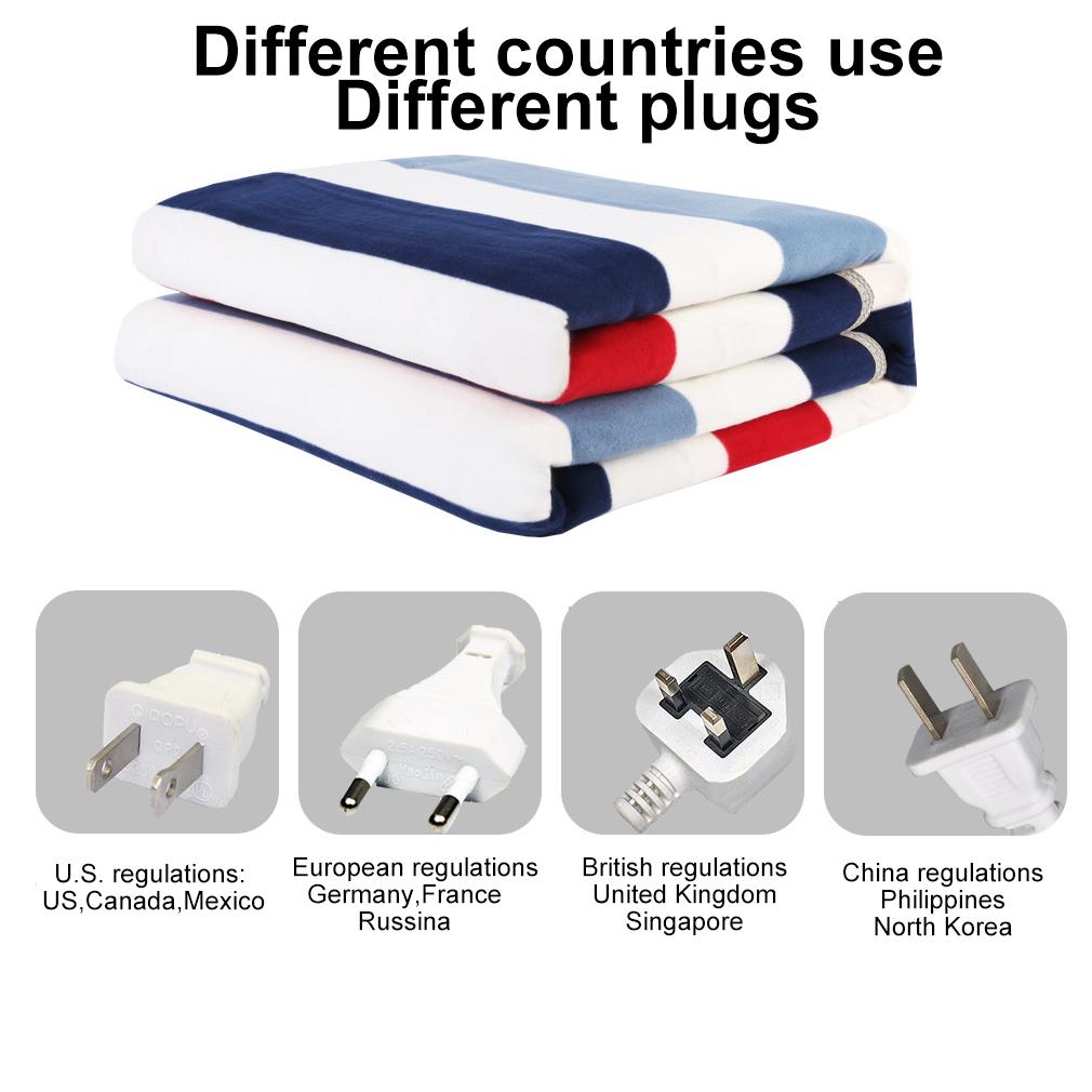 Buy Electric Blanket 220/110V Thicker Heater Heated Blanket 9 Gears
