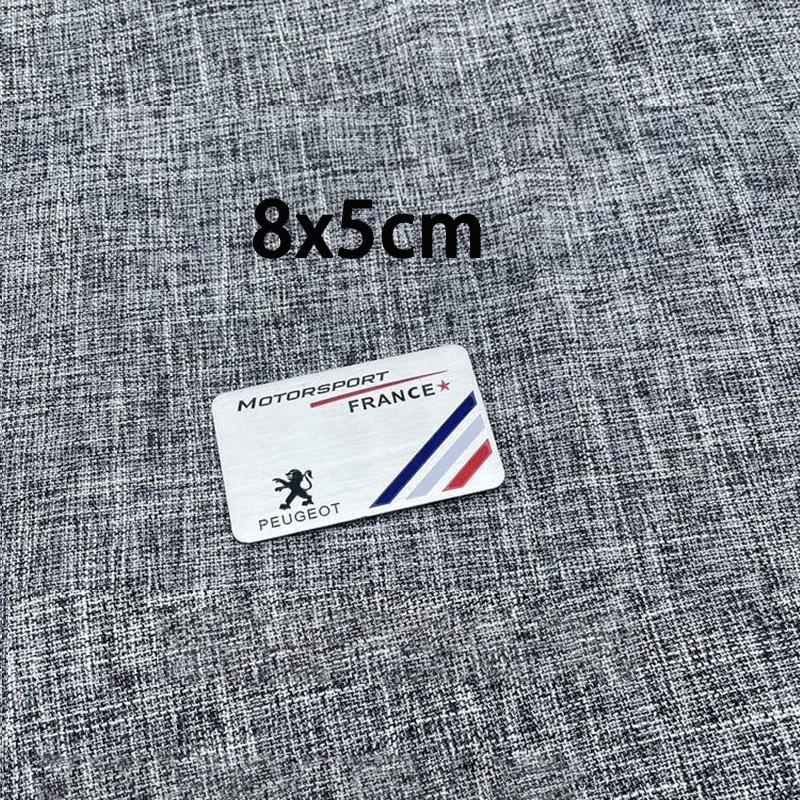Car Emblem Sticker Accessories For Peugeot 206 307 308 207 3008 208 407 508 2008 5008 301 406 408 607 4008 Rifter RCZ Citroen DS