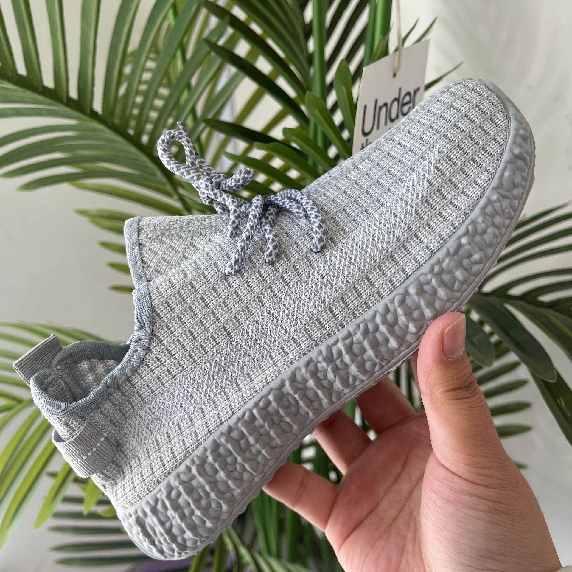 Breathable fly-woven casual coconut shoes women s casual shoes versatile and comfortable women s sports shoes 40