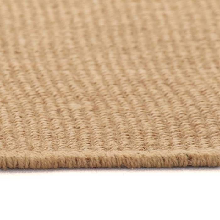 Tapis - vidaXL - Jute tissé - 80x160 cm - Antistatique - Antidérapant - Naturel