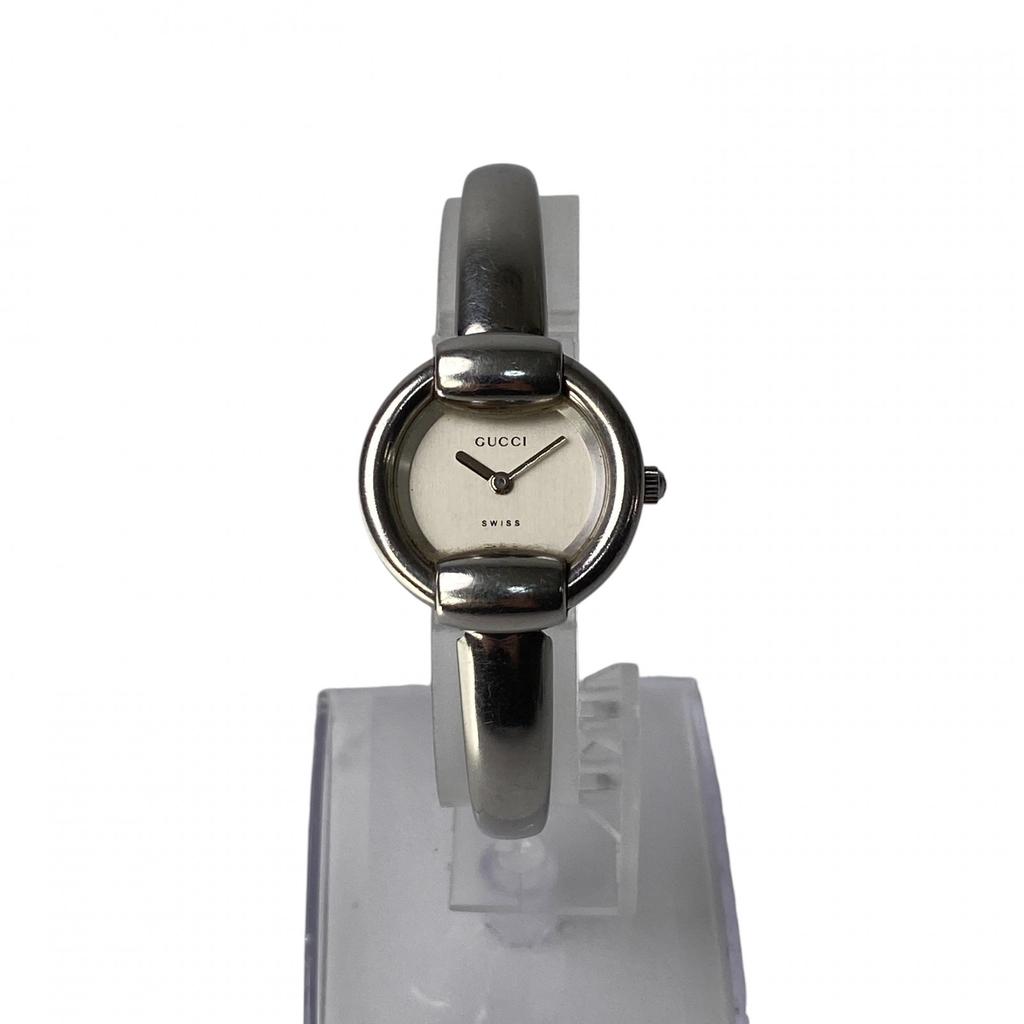 Used GUCCIWatches Silver Stainless Steel Women SilverDial