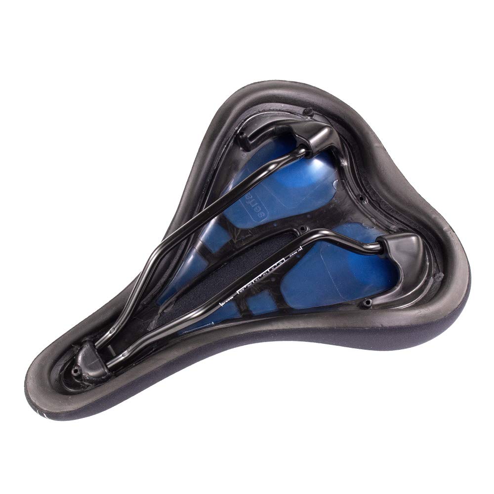 SERFAS Dual Density Bicycle Saddle for Lycra 255mm X 652077 E-GEL Women, Material, 178mm,