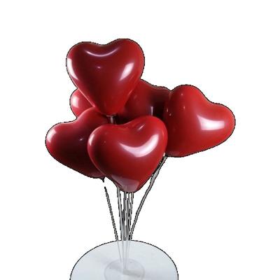 Romantic Wedding Balloon Wedding Decoration Double Layer Red Balloon 10 Inch Heart Shaped Round