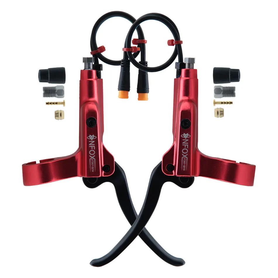 Brzdová páka s vypínačem 3pinová pro e-bike elektrické kolo Hallův motor hydraulické brzdy kola horské venkovní cyklistické příslušenství