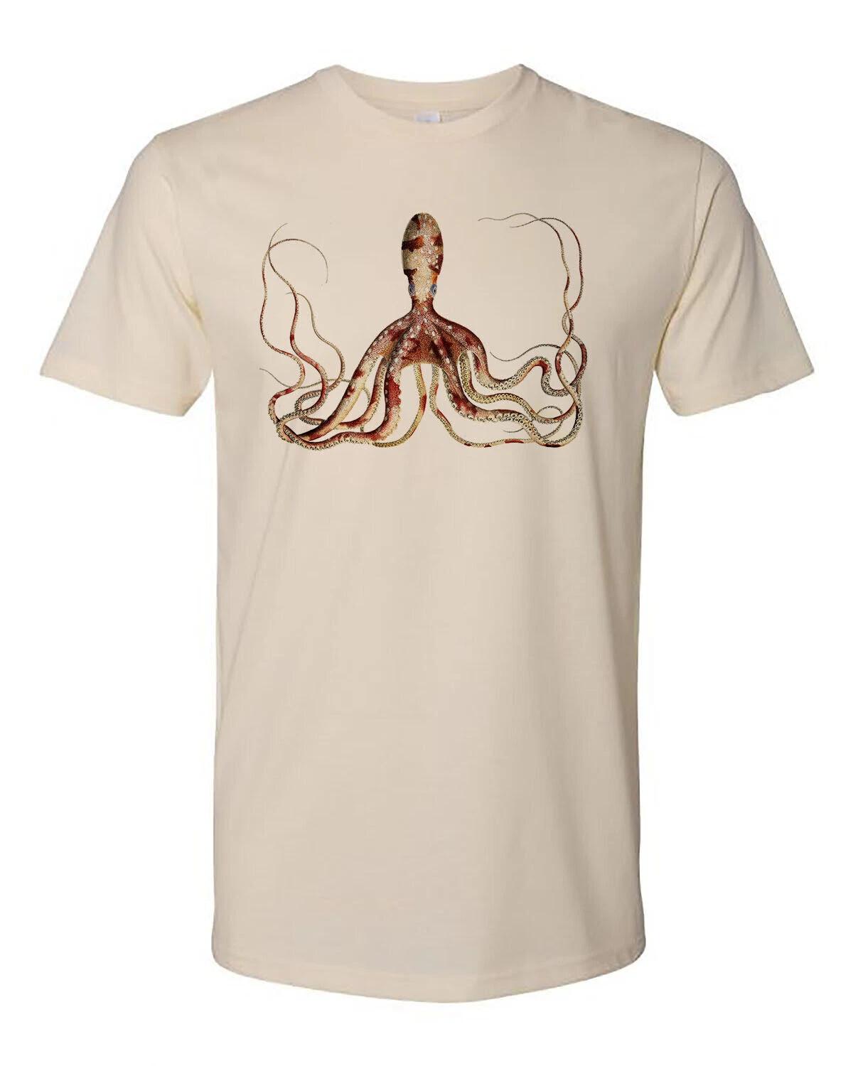 

Коттедж Cult Clothing Футболка 100% Хлопок Оккультный Гот Ведьма Гигантский Кальмар 3XL