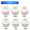 50Pcs High Pressure Garden Water Misting Nozzles With Filter Inside 0.1mm~0.8mm for Garden Agriculture Cooling Humidify
