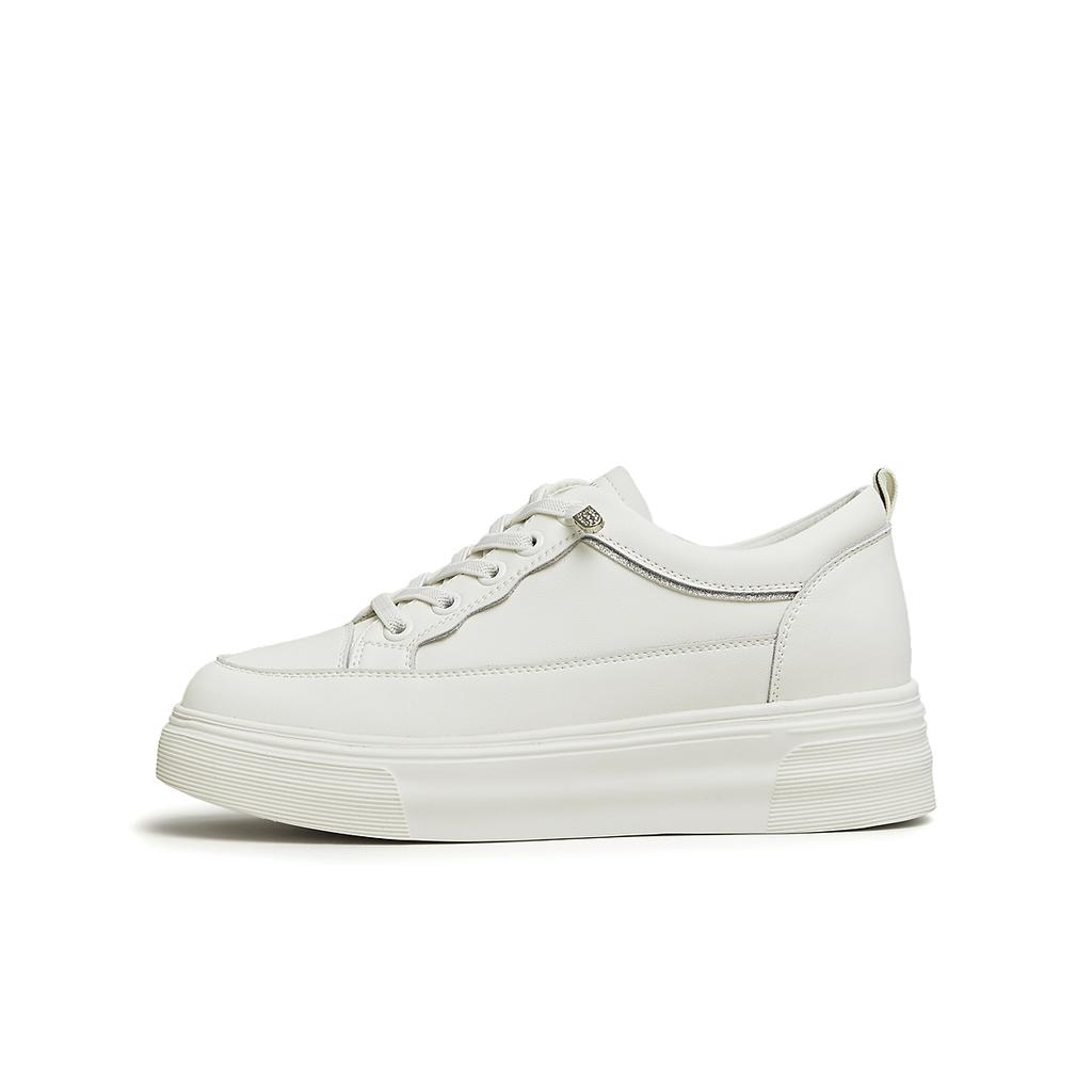 Tianmei Yi 2024 Spring New Fashion Versatile Women's White Shoes