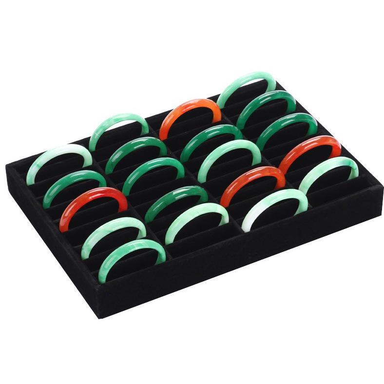 Jade Bracelet Display Stand and Storage Tray for Jewelry