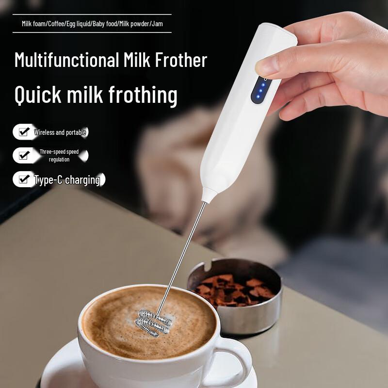 Wireless Electric Milk Frother & Egg Beater