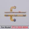 10pcs/lot For Alcatel 3T 10" 2020 8094 8094M 8094X Power ON OFF Volume Button Side Key Switch Control Flex Cable