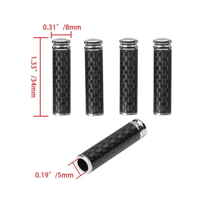 4 Stück Auto Tür Innen Pin Schloss Knopf Zieh-Pins Abdeckung Karbonfaser-Look Teile Für BMW E46 E39 E60 E90 E36 E53/34/30/70 X3 X4 X5/6