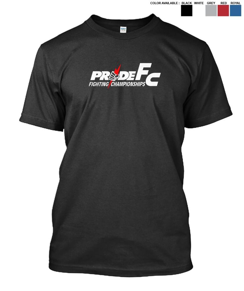 New Rare PRIDE FIGHTING CHAMPIONSHIP PRIDE FC MAN WOMAN T-Shirt Tees S to 5XL Unisex T-Shirt L