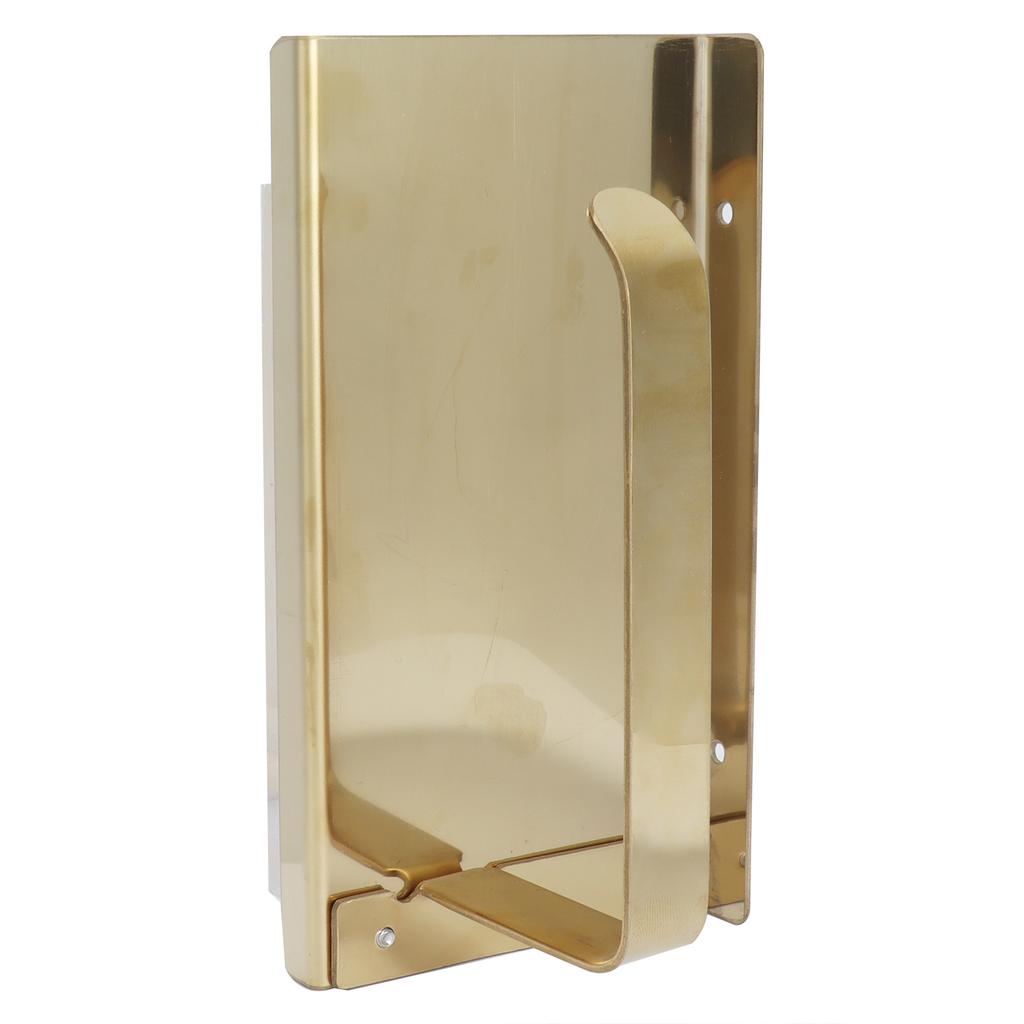 Raft Aurit din Oțel Inoxidabil pentru Hârtie Igienică, Suport Raft pentru Hârtie Igienică de Baie pentru Acasă