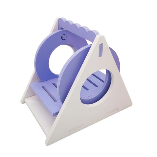 

Yousheng Hamster Swing Toy DIY Sport Training PVC Multicolor Hamster Swing Gerbils Rats Chinchillas Activity Toy Pet Supplies фиолетовый