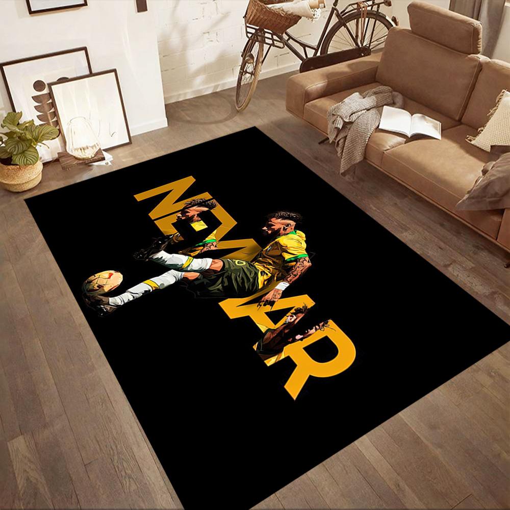 Quadratische Teppiche mit brasilianischen Fußballstars sind eine großartige Wahl für Wohnzimmer, Schlafzimmer, Heimdekoration und als Geschenke.