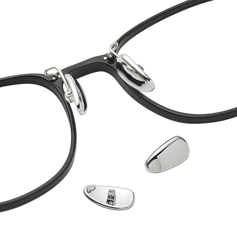 Kovová Ultra Light Support Leaf Protiskluzová nosní podložka Pokročilé antialergické sluneční brýle Příslušenství pro podporu očí