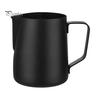 Antihaft Milchkännchen Edelstahl Aufschäumkännchen, Professionelle Latte Art Tasse mit Langlebiger 304 Kännchen Messskala, Tropffrei