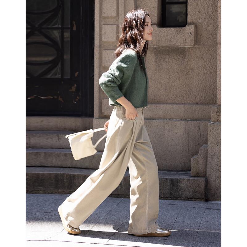 Demana Women's Soft Knit Zipper Cardigan