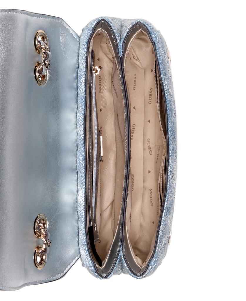 GUESS GIULLY II 2 COMP CNVRTBLE FLAP Handbag