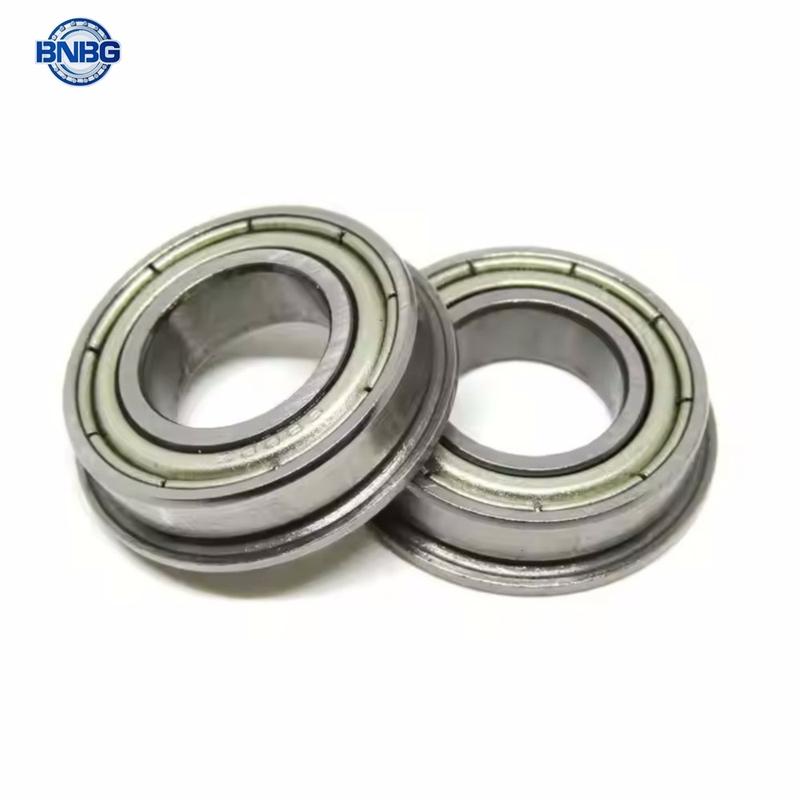 2pcs F6800ZZ F6801ZZ F6802ZZ F6803ZZ F6804ZZ F6805ZZ 25x37x7mm Flange Thin Wall Ball Bearing Metal Shielded Flanged Bearings