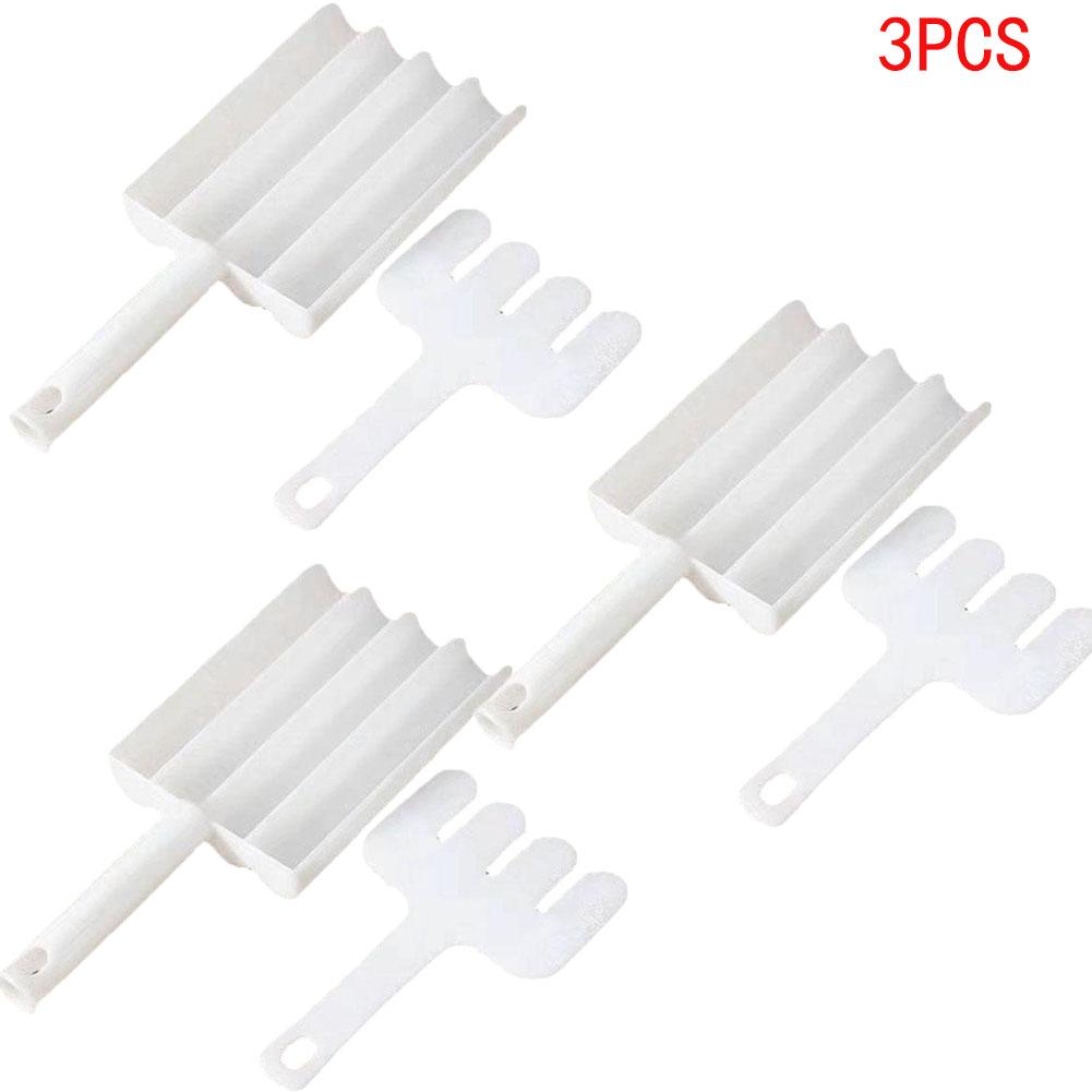 4 Rows Meatball Maker Plastic Non-Stick Meatball Maker for Fried Fish Beaf Meat Making Balls Kitchen Gadgets Cooking Accessorie