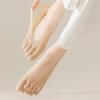 5Pairs Anti-slip Five Finger Boat Socks Ultra-thin Mesh Shallow Socks Simple Split Toe Socks  Women