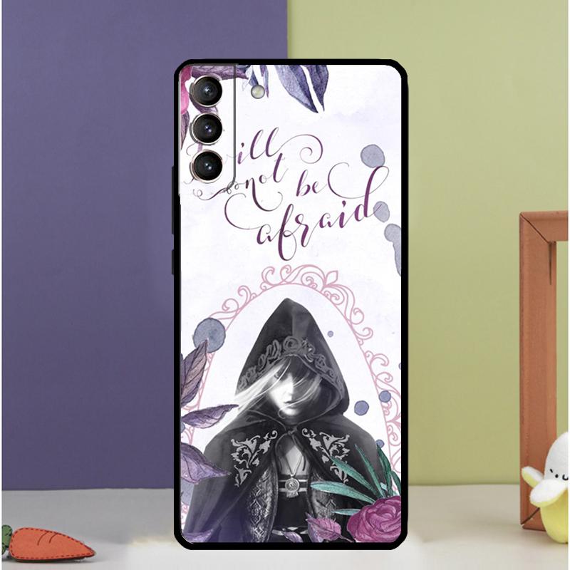 A Court of Mist and Fury Sarah J Maas Phone Case For Samsung Galaxy S21 FE S22 Ultra Note 20 10 S8 S9 S10 Plus S10e S20 FE Cover
