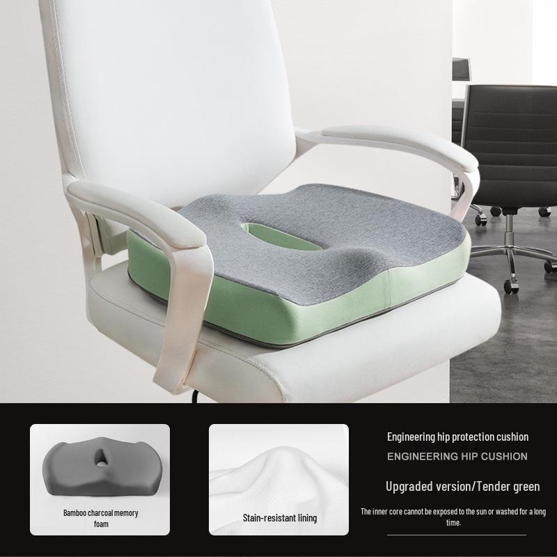 Ergonomisches Bürositzkissen mit Lendenwirbelstütze für Frauen - Lindert Gesäßschmerzen & Hämorrhoiden
