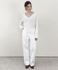 WEDNESDAYOASISFORWOMEN Nive Lambswool Deep V-Neck Knit_Ivory(Wcb6Kn75)